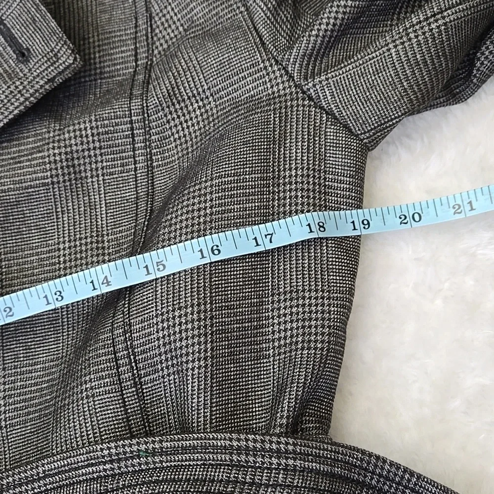Banana Replubic Plaid Coat, Womens Size 8 - Picture 3 of 14